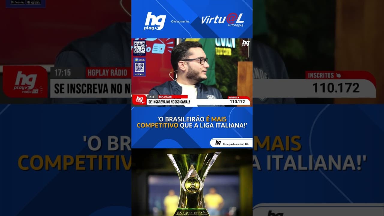 A COMPETITIVIDADE DA LIGA ITALIANA SE EQUIPARA AO BRASILEIRÃO?