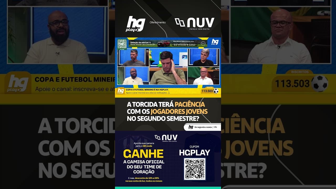 O SEMESTRE VAI EXIGIR PACIÊNCIA DA TORCIDA COM OS JOGADORES MAIS JOVENS NO ELENCO DO ATLÉTICO?