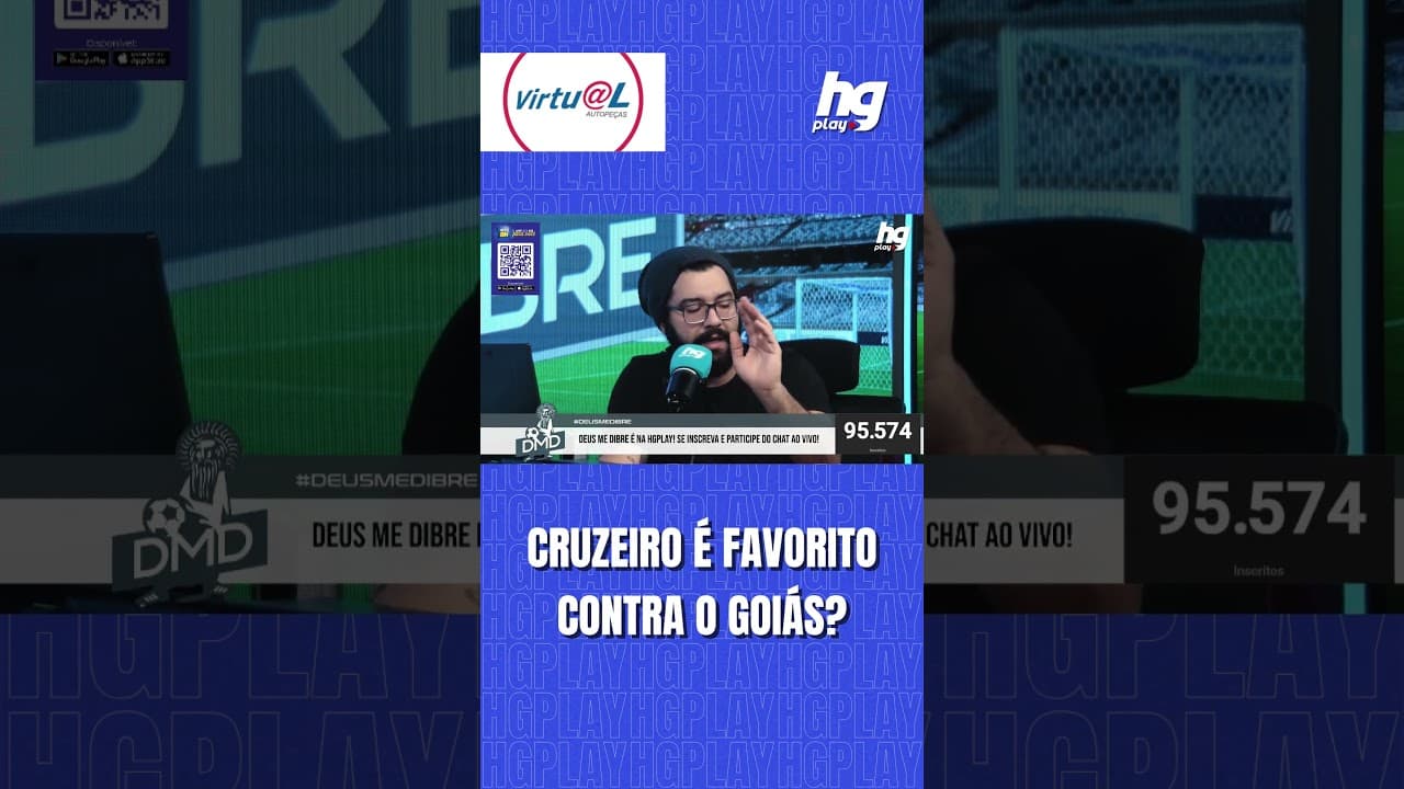 CRUZEIRO É FAVORITO CONTRA O GOIÁS? COMENTARISTAS DEBATEM!