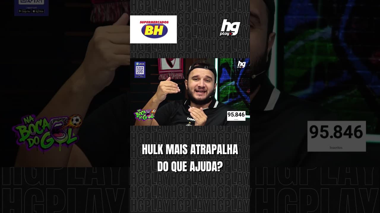 TEMPO DE HULK NO ATLÉTICO ACABOU? COMENTARISTAS DEBATEM!
