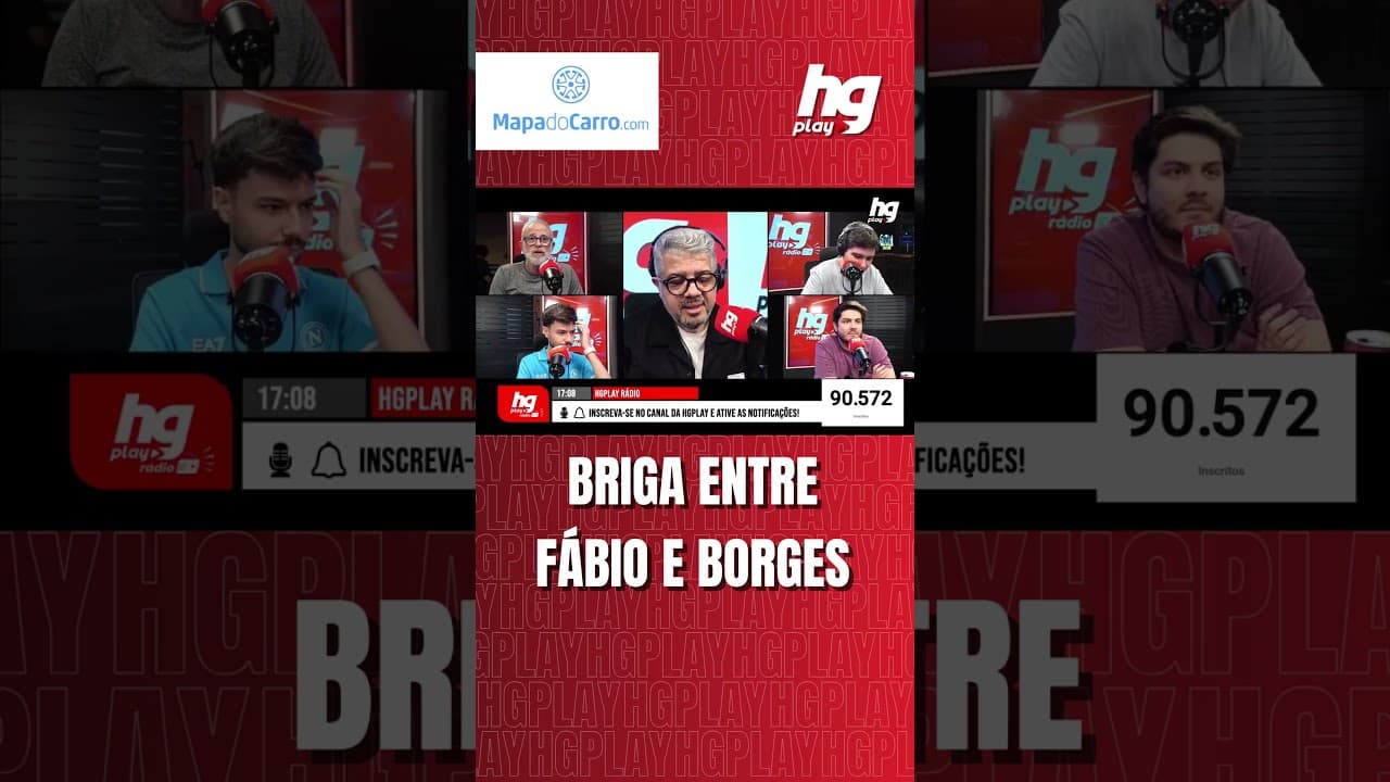 BRIGA ENTRE BORGES E FÁBIO