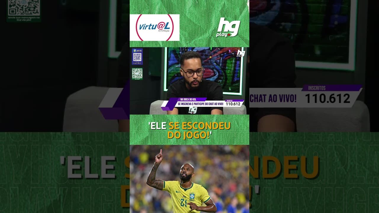 IGOR THIAGO FOI MAL NO JOGO OU A BOLA QUE NÃO CHEGOU?