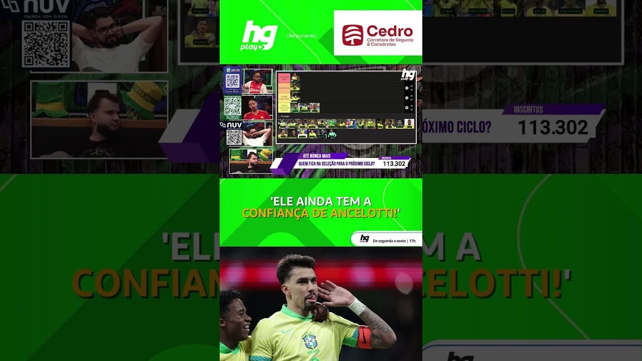 PAQUETÁ AINDA É UM HOMEM DE CONFIANÇA DE CARLO ANCELOTTI?