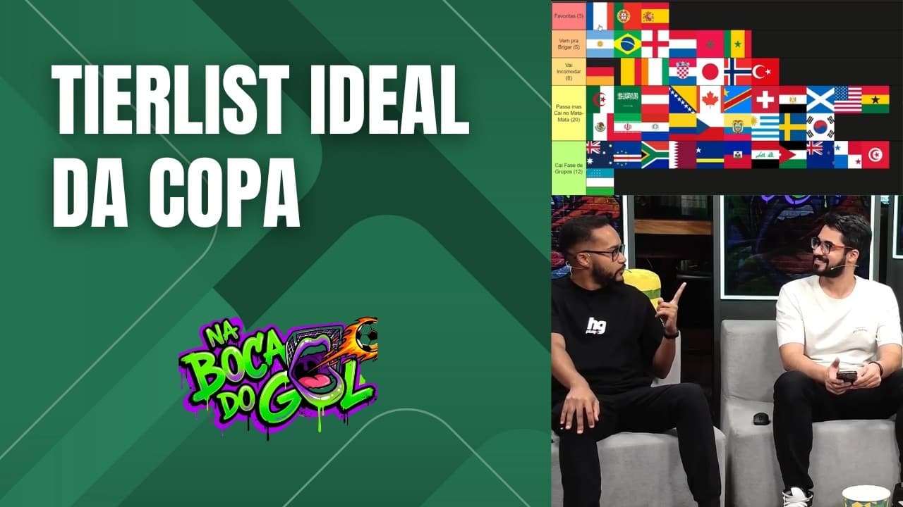 PORTUGAL ENTRE OS FAVORITOS, SENEGAL E EUA PODENDO SURPREENDER? NBDG MONTA A TIERLIST DA COPA!
