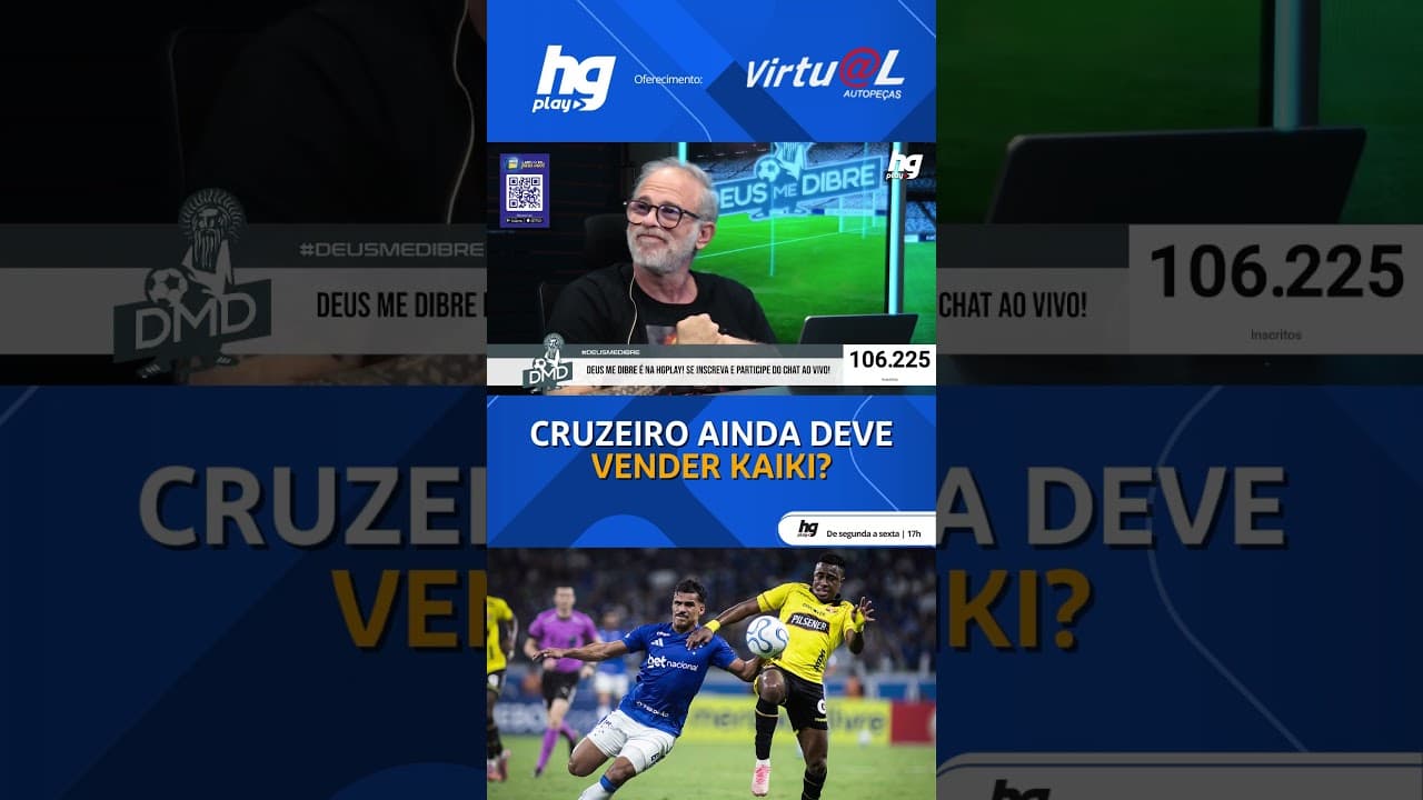 CRUZEIRO DEVERIA FAZER UM ESFORÇO PARA MANTER O KAIKI NO TIME?