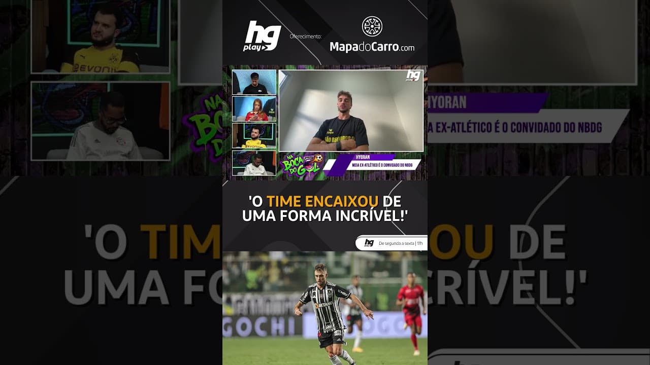 HYORAN FALA SOBRE O TIME DE 2021 DO ATLÉTICO, CAMPEÃO DA COPA DO BRASIL E DO BRASILEIRÃO!