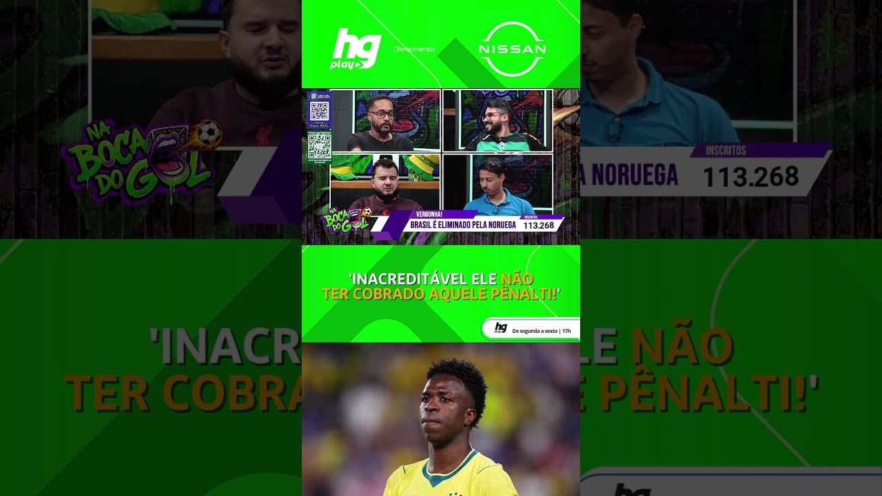 FALTOU PROTAGONISMO À VINI JR. NA SELEÇÃO BRASILEIRA?