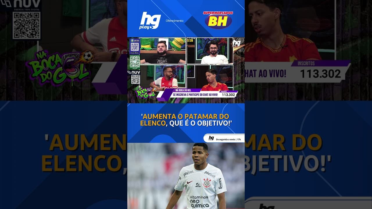 WESLEY, CRIA DO CORINTHIANS, É UMA BOA CONTRATAÇÃO PARA O CRUZEIRO?