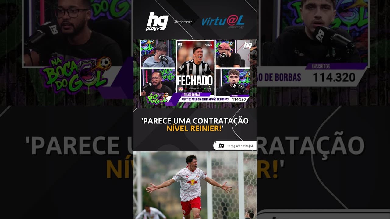 THIAGO BORBAS PODE RESOLVER OS PROBLEMAS DE GOL DO ATLÉTICO OU É "MAIS DO MESMO"?