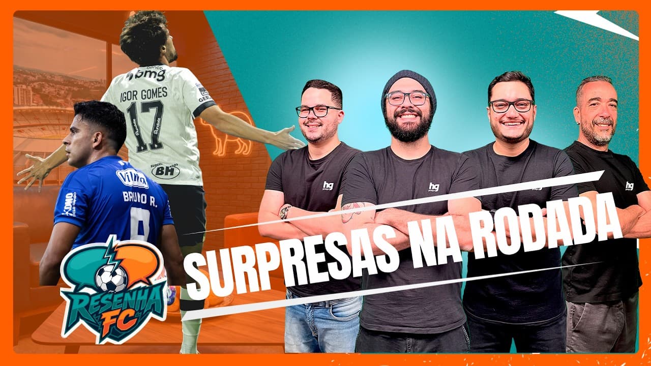 BOTAFOGO SURPREENDE CRUZEIRO NO MINEIRÃO; GALO VENCE O LÍDER PALMEIRAS FORA DE CASA - RESENHA FC