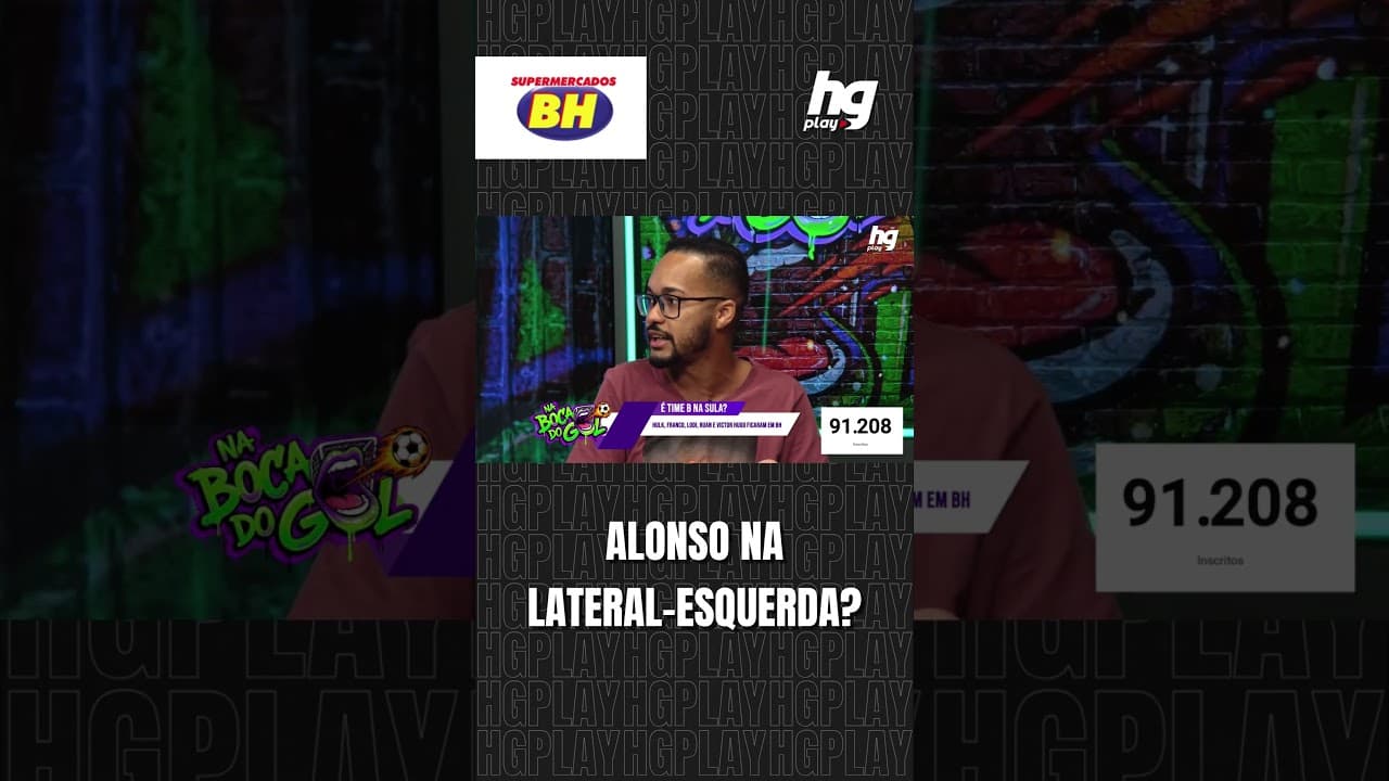 ALONSO PODE ATUAR NO ATLÉTICO COMO ELE ATUA NA SELEÇÃO PARAGUAIA? COMENTARISTAS DEBATEM!