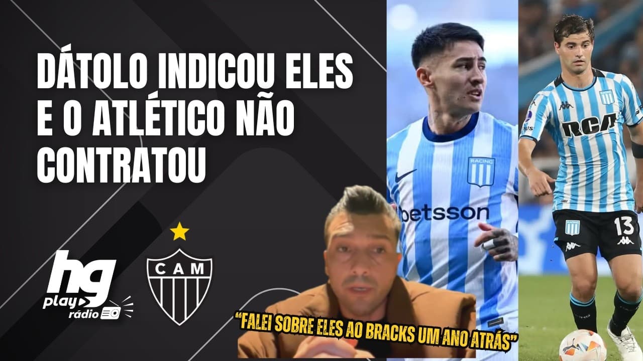 DÁTOLO INDICOU SOSA E ROJAS AO PAULO BRACKS NO ATLÉTICO