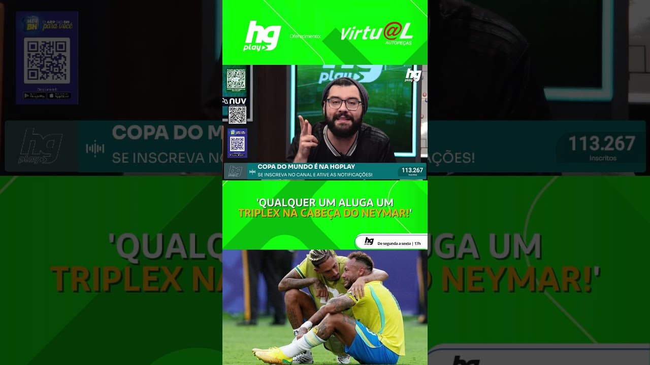FALTOU PSICOLÓGICO PRA SELEÇÃO BRASILEIRA? PRINCIPALMENTE PRO NEYMAR?