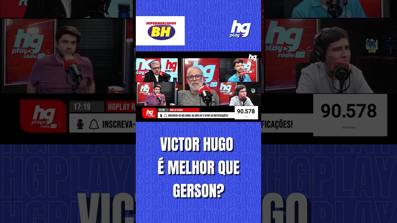 VICTOR HUGO FAZ O QUE GERSON DEVERIA FAZER?