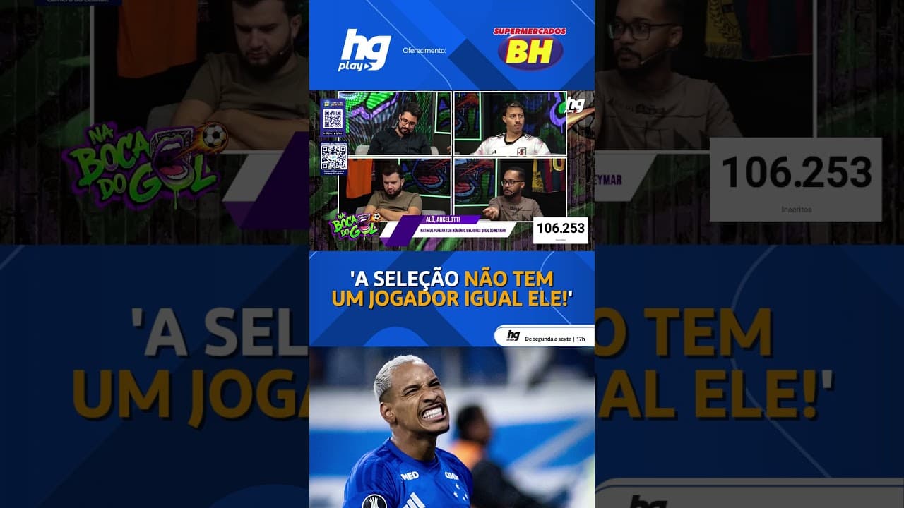 MATHEUS PEREIRA MERECIA MAIS CHANCES NA SELEÇÃO BRASILEIRA?