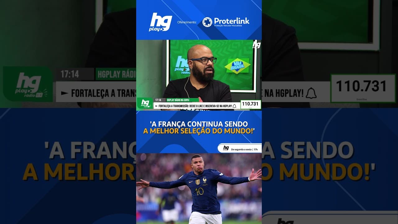 O BRASIL PODE SE EQUIPARAR A FRANÇA NESSA COPA DO MUNDO?