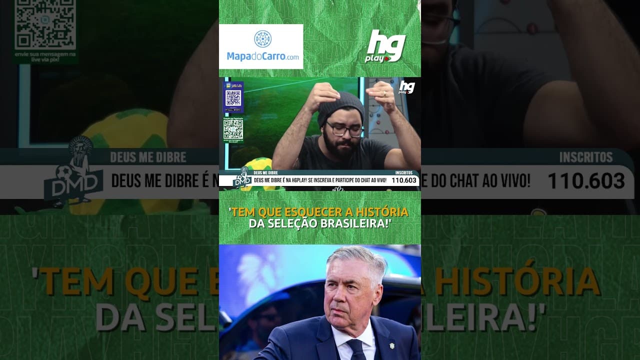 ANCELOTTI TEM QUE MEXER NO TIME PARA O PRÓXIMO JOGO DA SELEÇÃO BRASILEIRA NA COPA DO MUNDO?