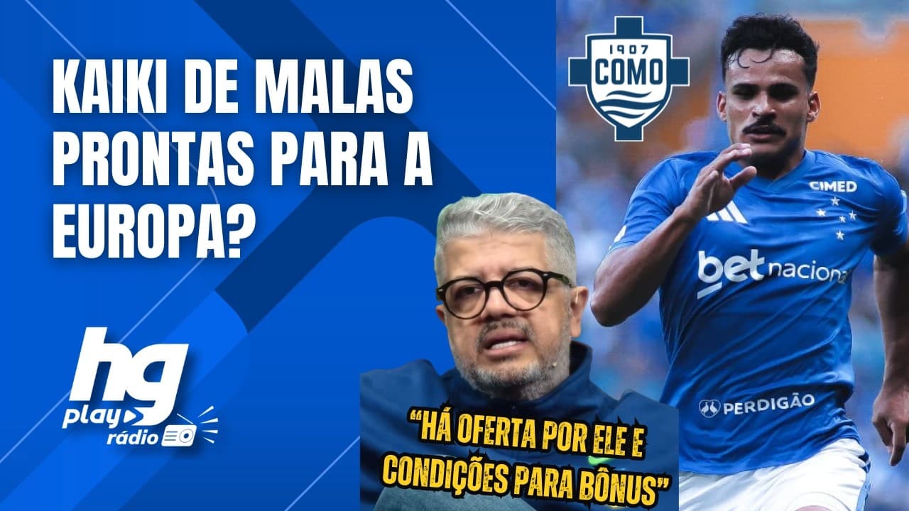 KAIKI DE SAÍDA PARA O COMO? HG E BANCADA ANALISAM PROJEÇÃO DE CARREIRA DO LATERAL DO CRUZEIRO