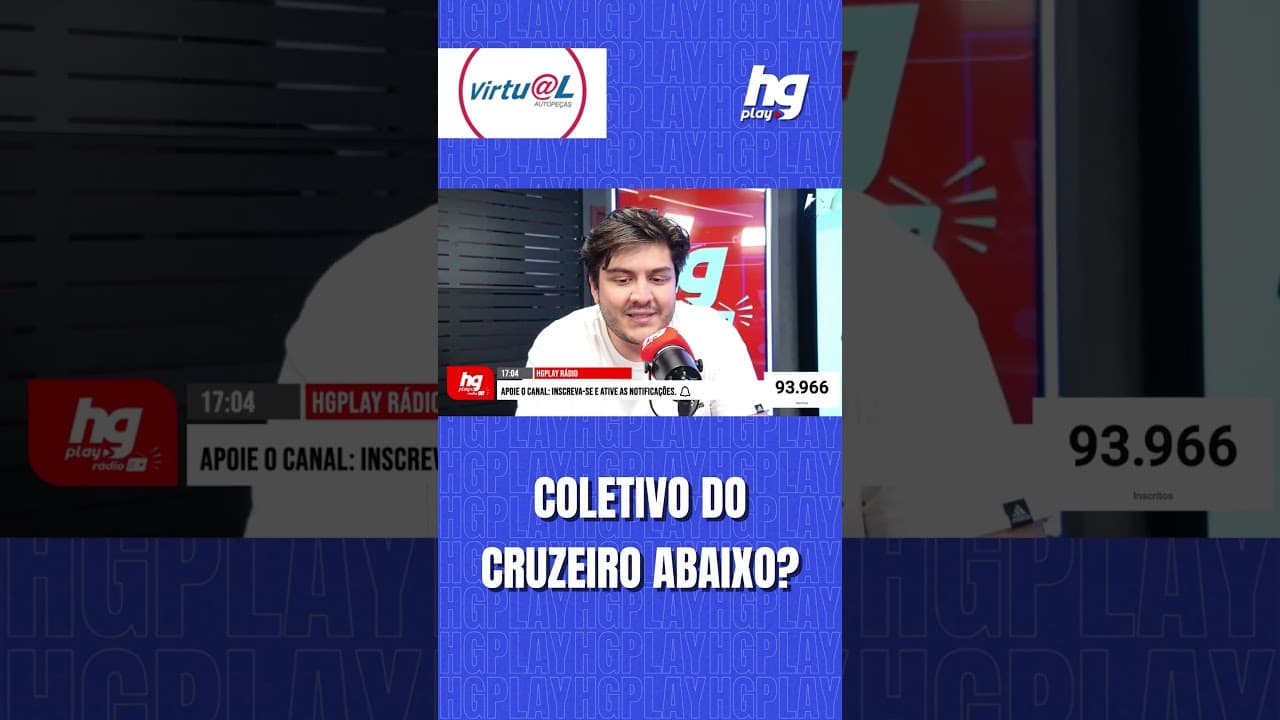 COLETIVO DO CRUZEIRO ESTÁ ABAIXO DO ESPERADO? COMENTARISTAS DEBATEM!