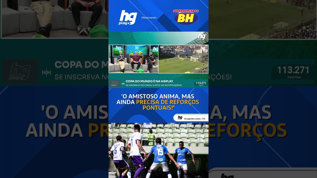 O CRUZEIRO AINDA PRECISA DE MAIS PEÇAS PARA O RESTANTE DA TEMPORADA?