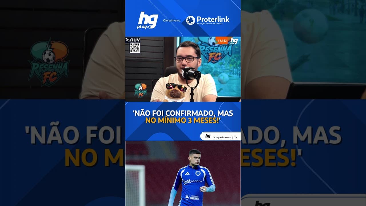 QUANTO TEMPO GABRIEL PEC VAI DESFALCAR O CRUZEIRO NA TEMPORADA?