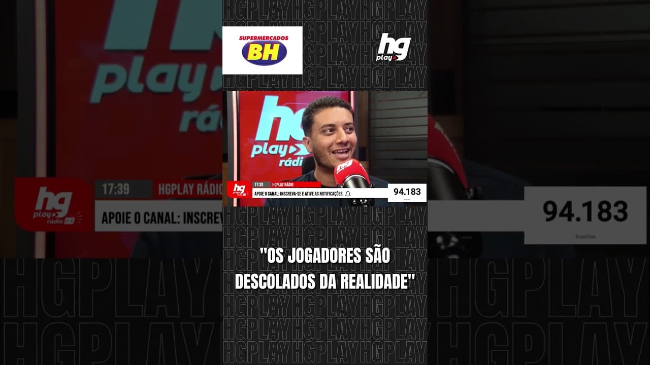 OS JOGADORES DE FUTEBOL SÃO DESCOLADOS DA REALIDADE?
