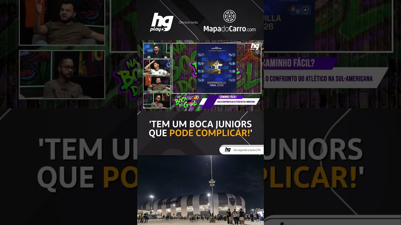 CAMINHO DO ATLÉTICO NA SULAMERICANA É TRANQUILO? TIME BRASILEIRO PODE SE COMPLICAR?