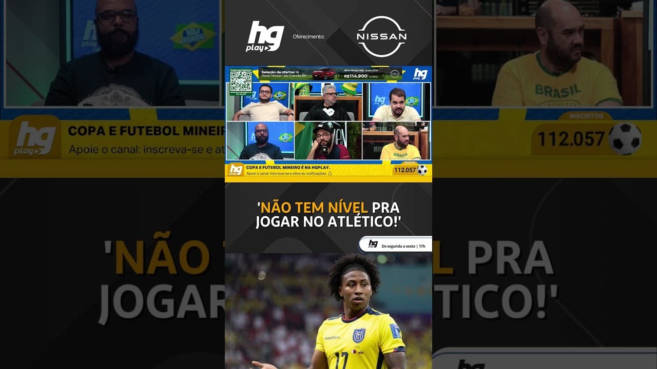 MINDA, FRANCO E PRECIADO NÃO TEM NÍVEL PARA JOGAR NO ATLÉTICO? COMENTARISTAS DEBATEM!