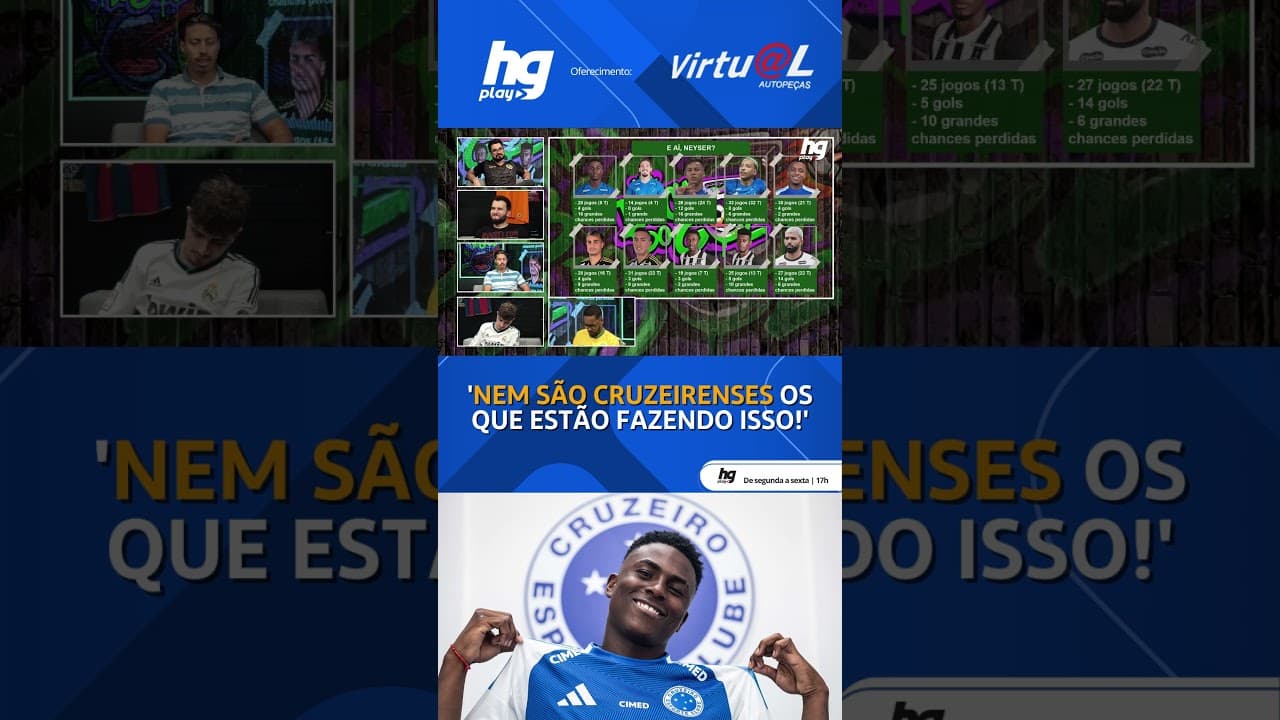 REDE SOCIAL DE NÉISER É INVADIDA COM XINGAMENTOS DA TORCIDA DO CRUZEIRO!