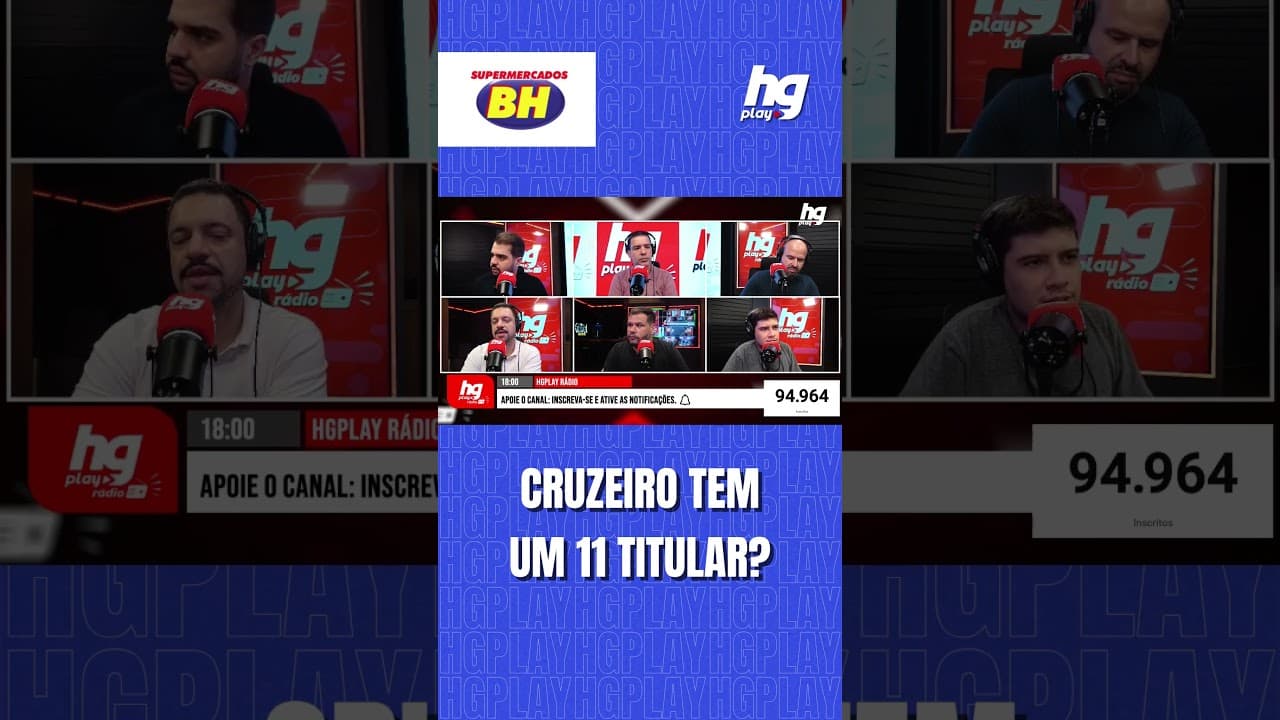 CRUZEIRO TEM UM TIME TITULAR DEFINIDO POR ARTUR JORGE? COMENTARISTAS DEBATEM!