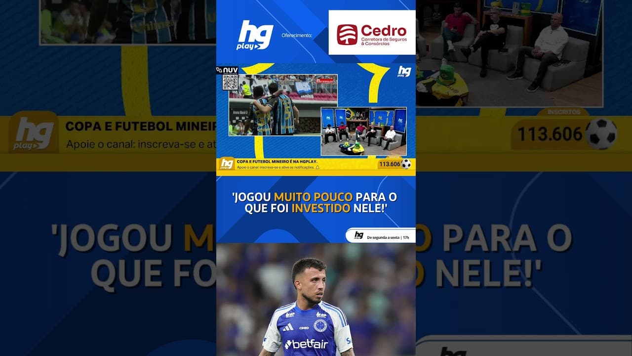 MATHEUS HENRIQUE AINDA TEM CAPACIDADE PARA FAZER VALER O INVESTIMENTO DO CRUZEIRO NELE?