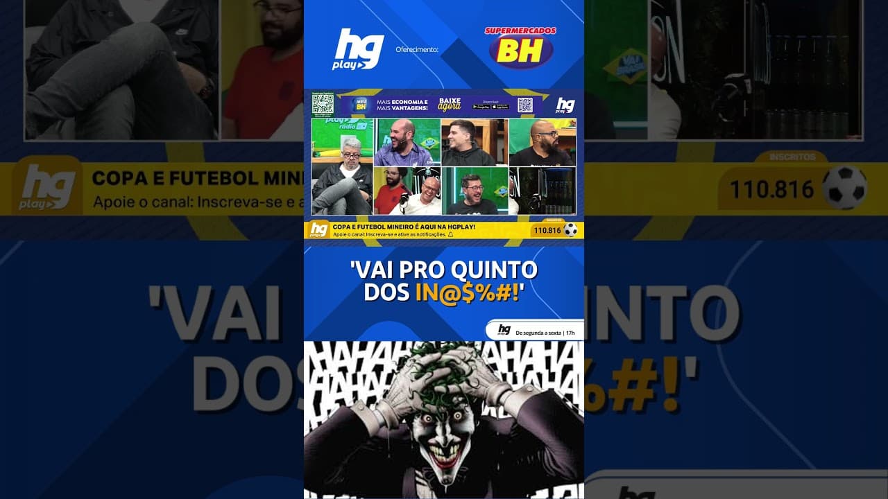 VALU SURTA COM PERGUNTA SOBRE WALACE NO HGPLAY RÁDIO; VEJA!