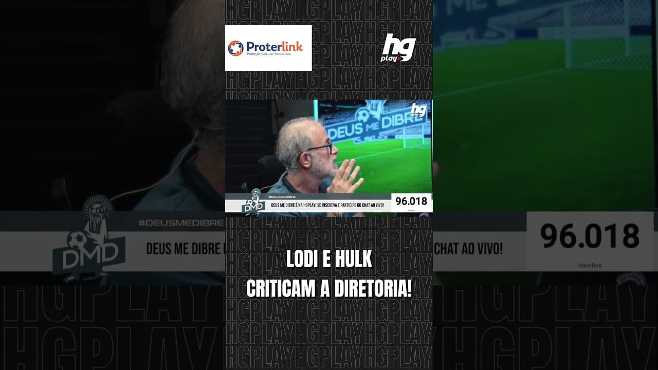 LODI E HULK DERAM FORTES DECLARAÇÕES SOBRE A DIRETORIA DEPOIS DO JOGO; VEJA!
