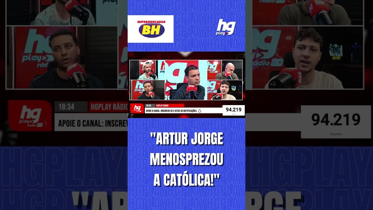 ARTUR JORGE MENOSPREZOU A CATÓLICA?