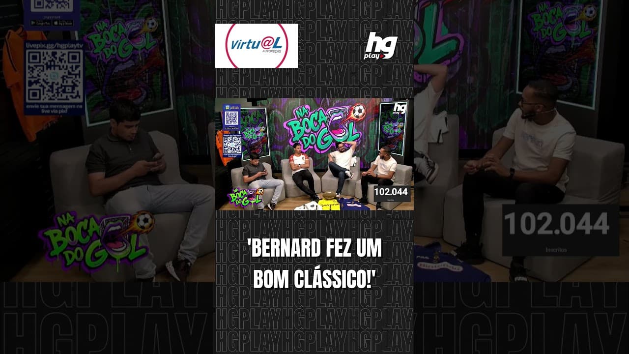 BERNARD AINDA PODE TER MAIS CHANCES NO ATLÉTICO? COMENTARISTAS DEBATEM!