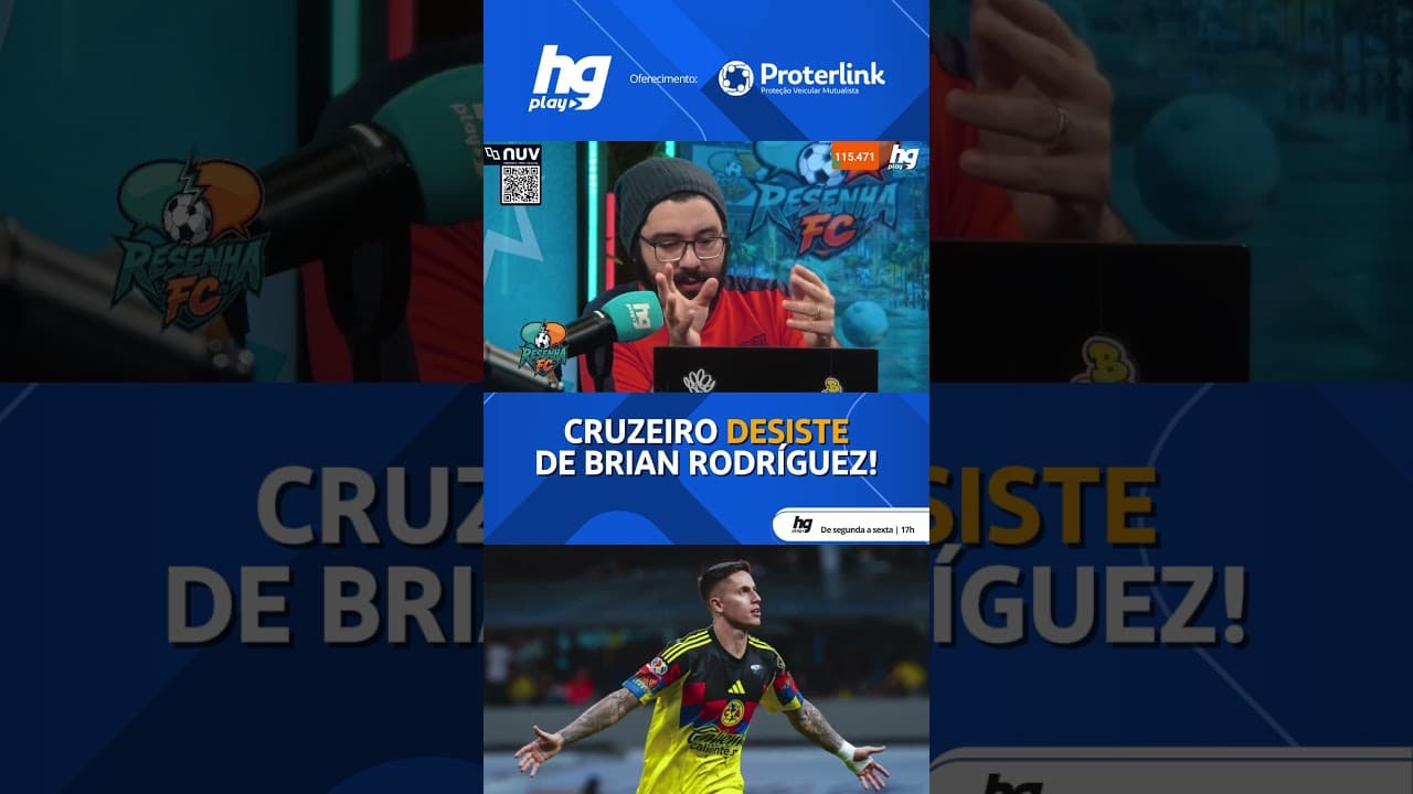 CRUZEIRO COMUNICA OFICIALMENTE A DESISTÊNCIA DA NEGOCIAÇÃO POR BRIAN RODRÍGUEZ; VEJA!