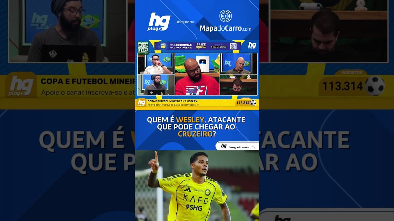 ATACANTE NOVO NO CRUZEIRO? SAIBA QUEM É WESLEY, O PONTA QUE INTERESSA À RAPOSA!