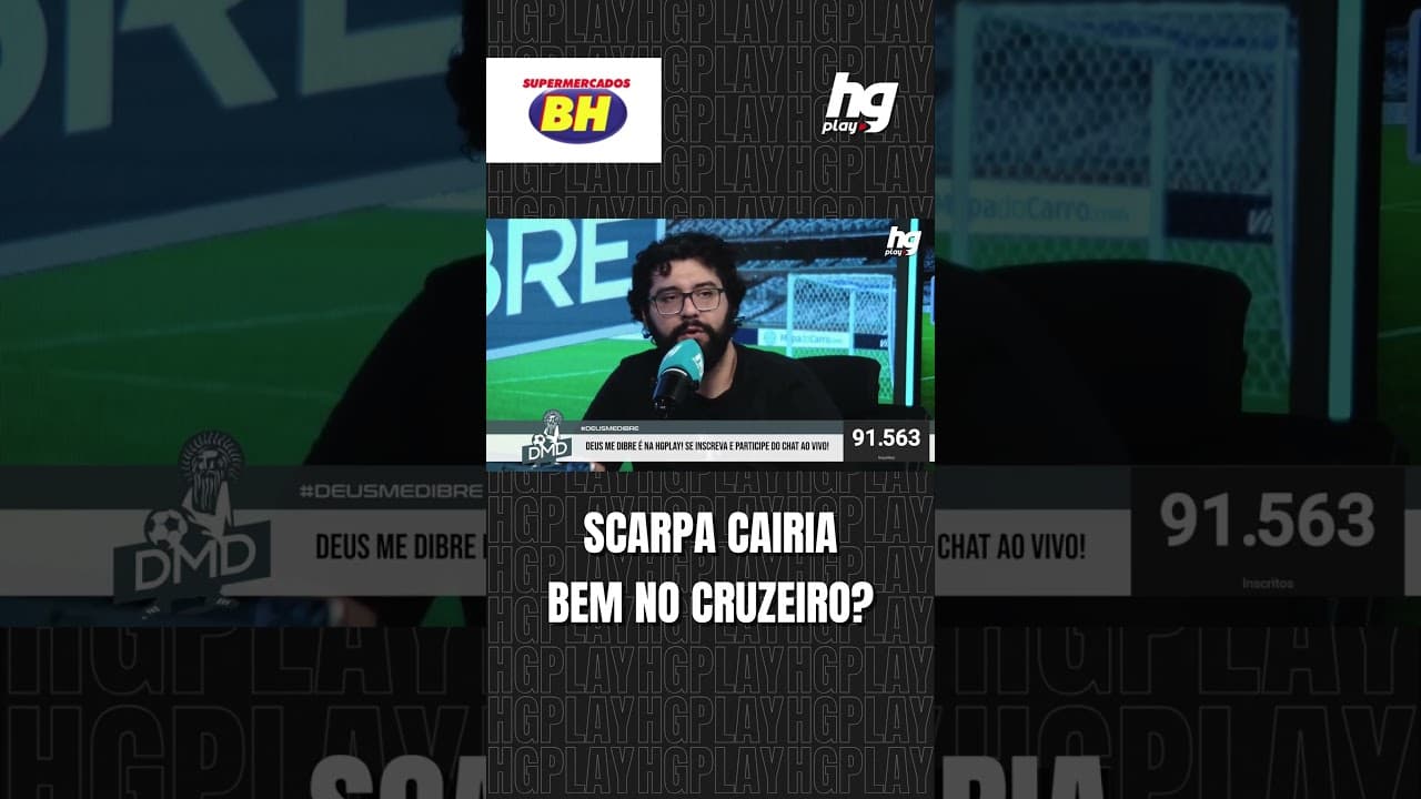 GUSTAVO SCARPA CAIRIA BEM NO CRUZEIRO? COMENTARISTAS DEBATEM!