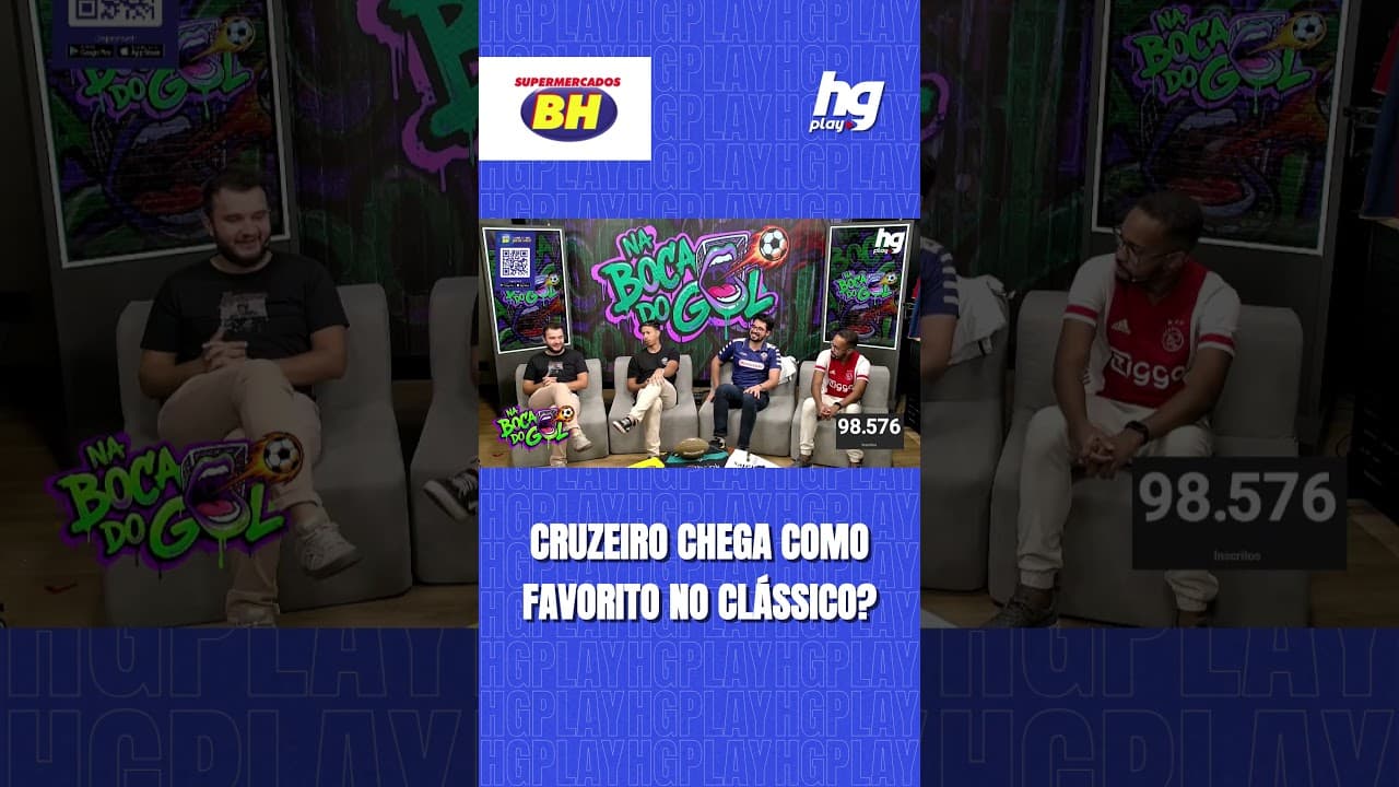 CRUZEIRO GANHA AINDA MAIS MORAL PARA O CLÁSSICO CONTRA O ATLÉTICO? COMENTARISTAS DEBATEM!
