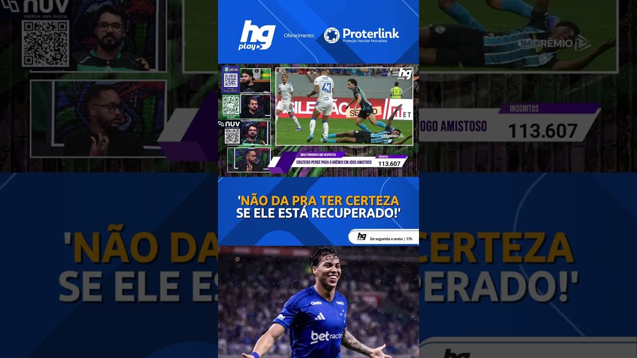KAIO JORGE ABAIXO DO ESPERADO NO CRUZEIRO NA TEMPORADA 2026?