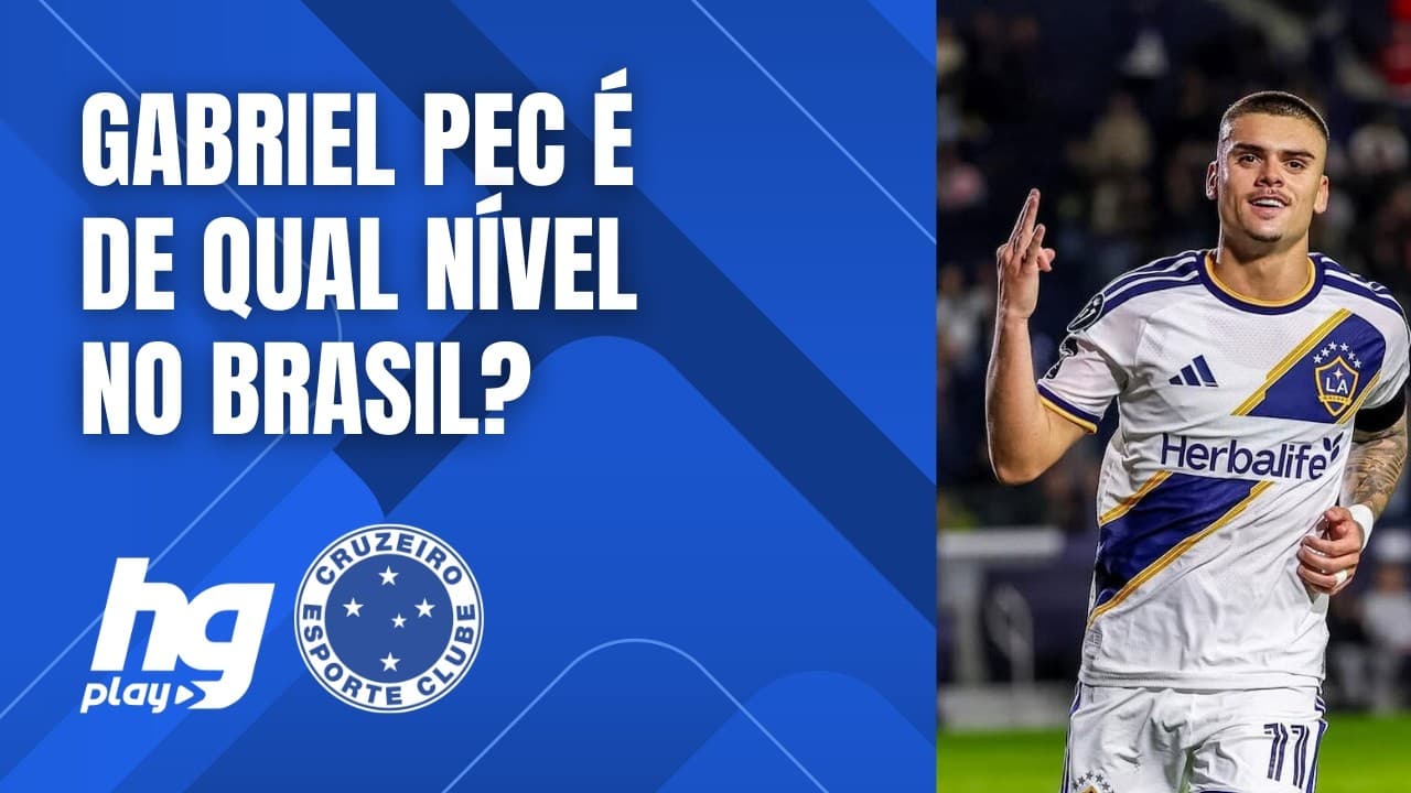 QUAL É O PATAMAR DE GABRIEL PEC NO FUTEBOL BRASILEIRO? CRUZEIRO PERTO DE ACORDO COM JOGADOR