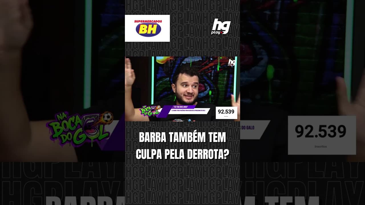 BARBA É UM DOS CULPADOS PELO MAL DESEMPENHO DO ATLÉTICO? COMENTARISTAS DEBATEM!