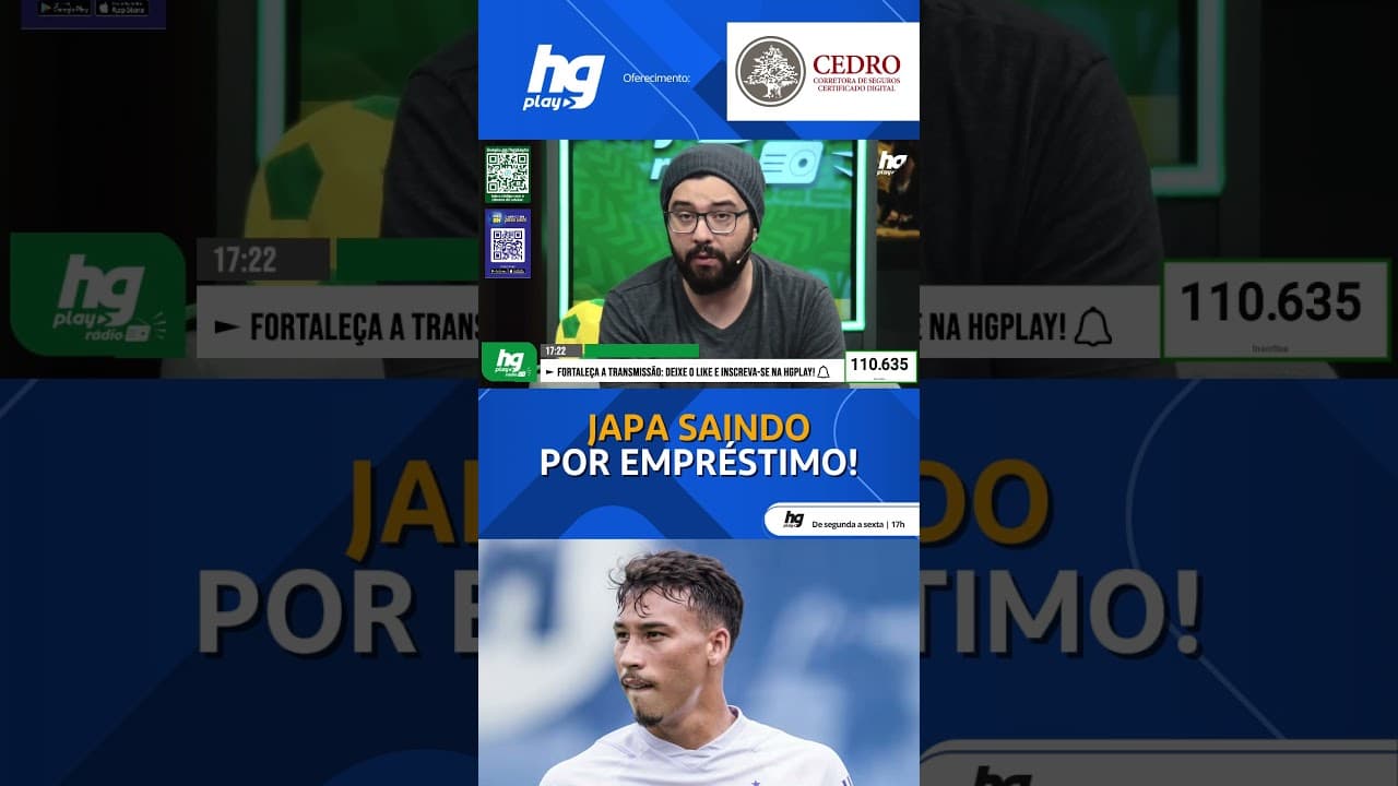 CRUZEIRO ACERTA O EMPRÉSTIMO DE JAPA AO MIRASSOL; VEJA!