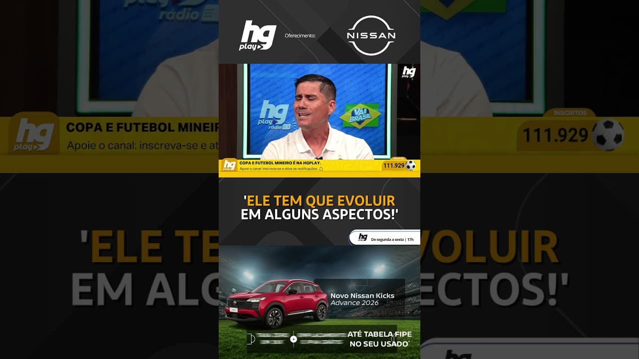 KELSON SILVA, AUXILIAR DO SUB-17 DO ATLÉTICO, FALA SOBRE GABRIEL VENENO; VEJA!