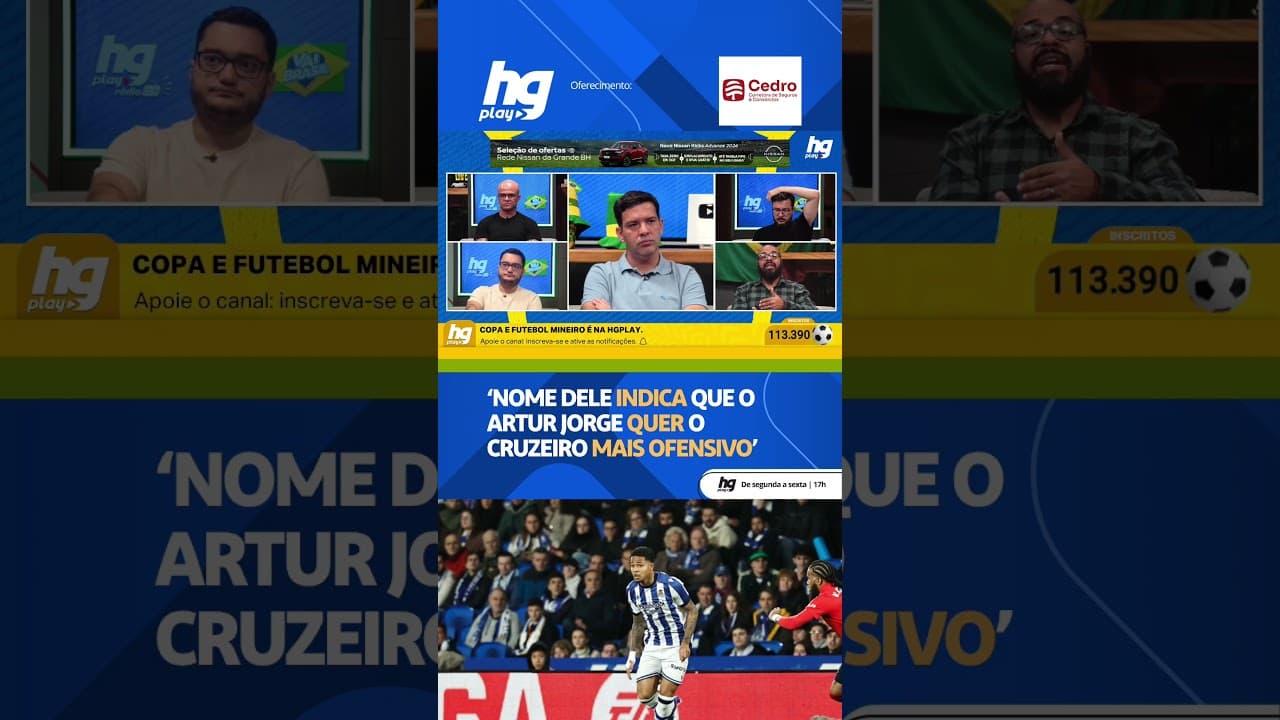O CRUZEIRO VAI TER UM PERFIL MAIS OFENSIVO NO SEGUNDO SEMESTRE DO ANO?