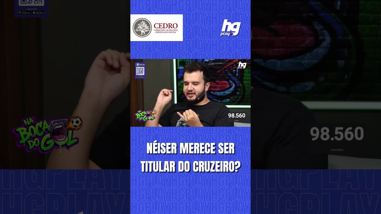 NÉISER ESTÁ PEDINDO PASSAGEM NO CRUZEIRO? COMENTARISTAS DEBATEM!