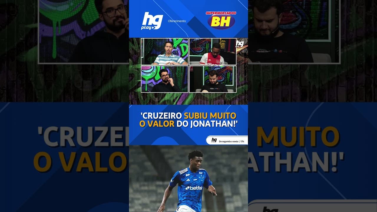 CRUZEIRO AUMENTA PREÇO PARA NEGOCIAR JONATHAN JESUS; VEJA!