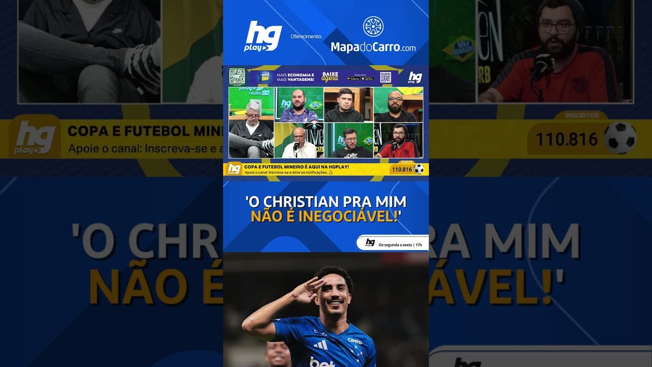 CRUZEIRO DEVERIA SEGURAR CHRISTIAN OU ELE PODE SER VISTO COMO UM JOGADOR QUE PODE SER VENDIDO?