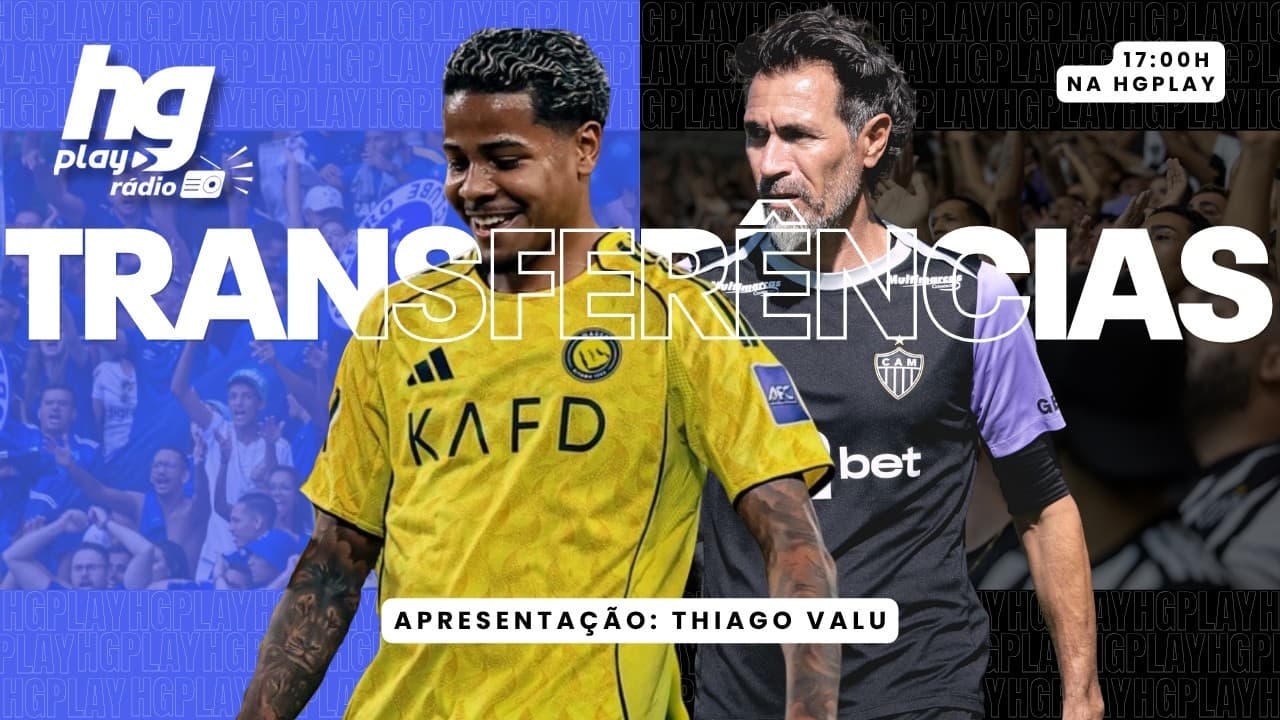 WESLEY VAI JOGAR NO CRUZEIRO? COM DOIS DE BERNARD, ATLÉTICO VENCE JOGO-TREINO - HG Play Rádio