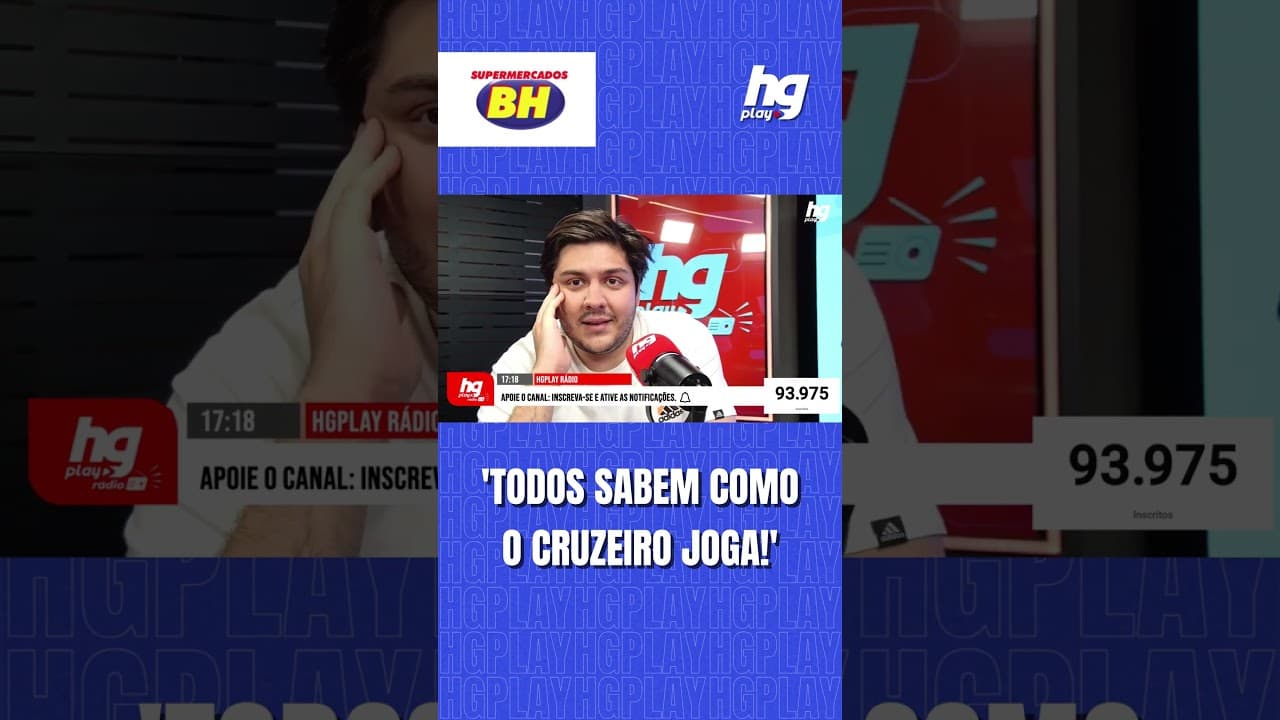 A FORMA DE JOGAR DO CRUZEIRO É PREVISÍVEL? COMENTARISTAS DEBATEM!